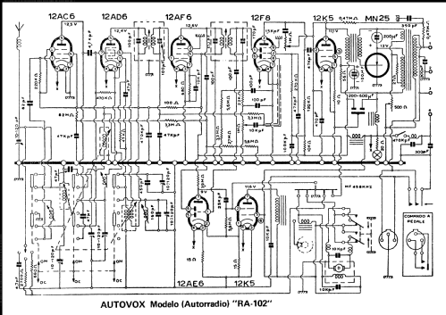 RA-102; Autovox SPA; Roma (ID = 1408898) Car Radio