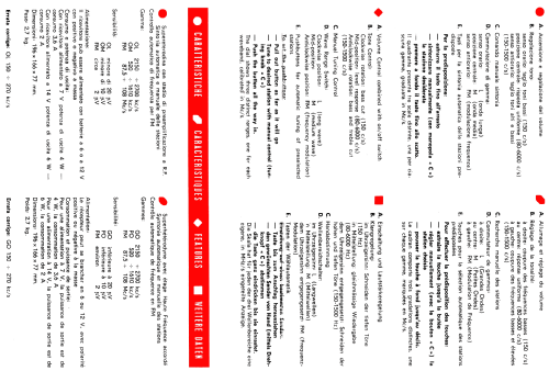 RA-146; Autovox SPA; Roma (ID = 2011202) Car Radio