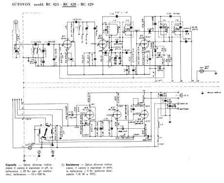 RC428; Autovox SPA; Roma (ID = 2956153) Car Radio