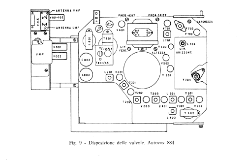 Smeraldo 884; Autovox SPA; Roma (ID = 2787378) Television