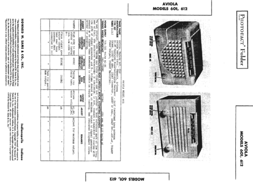 612 ; Aviola Radio Corp. (ID = 418879) Radio