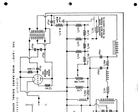 Wide-Range Signal Generator Battery model Equipment AVO Ltd.; London ...