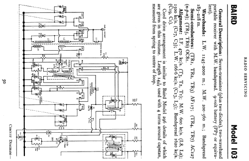 M103 ; Baird brand - John (ID = 778950) Radio