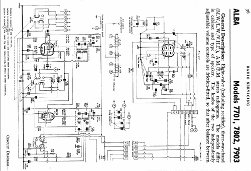 Alba 7701; Alba Brand Balcombe (ID = 723278) Radio