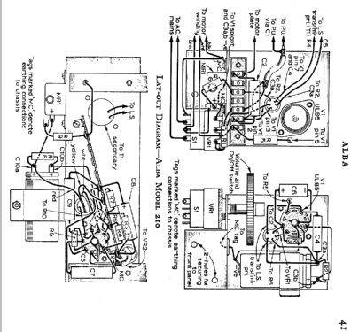 Alba Record Player 210; Alba Brand Balcombe (ID = 723273) R-Player