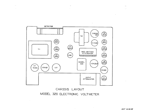 True RMS Voltmeter 320; Ballantine (ID = 987621) Equipment