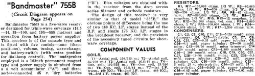 Maritana 755B; Bandmaster: Sydney (ID = 1948597) Radio