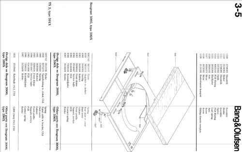 Beogram 3000 5903; Bang & Olufsen B&O; (ID = 696769) R-Player