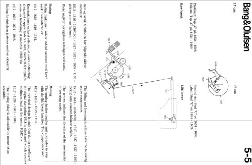 Beogram 5005; Bang & Olufsen B&O; (ID = 707583) R-Player