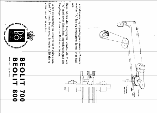 Beolit 800; Bang & Olufsen B&O; (ID = 783328) Radio
