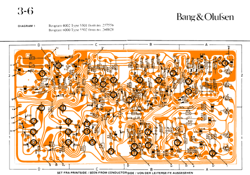 Beogram 4002 Type 5501; Bang & Olufsen B&O; (ID = 1838997) Sonido-V