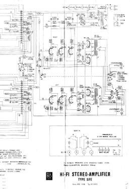 Hi-Fi Stereo Amplifier 608 S.1040; Bang & Olufsen B&O; (ID = 3032547) Ampl/Mixer