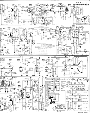 Ch= 66-5N-13A; Barco, Belgian (ID = 3043415) Television