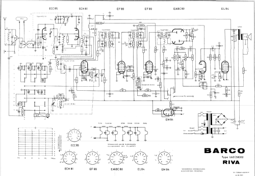 Riva Ch= L6202; Barco, Belgian (ID = 1736288) Radio