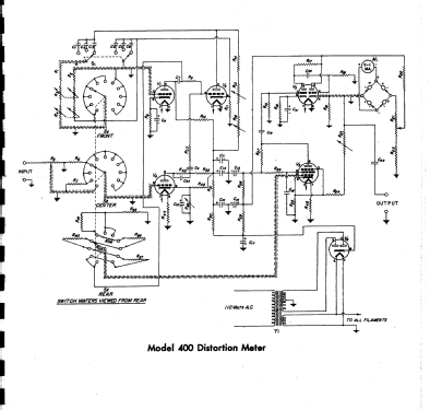 400 Audio Distortion Meter; Barker & Williamson (ID = 1021371) Equipment