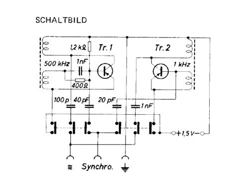 Unitracer - Signalgeber ; KHK, Kurt Heinickel (ID = 2018609) Equipment