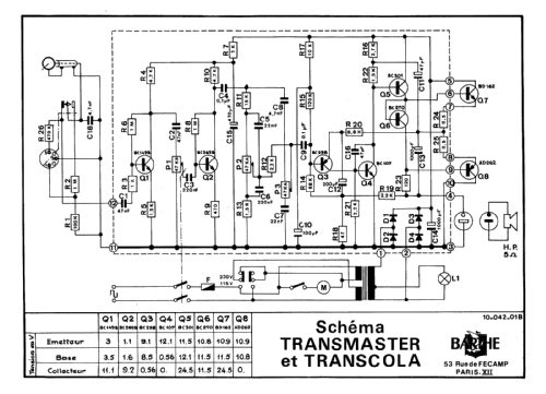 Transmaster ; Barthe Radio, Barthe (ID = 2715822) R-Player