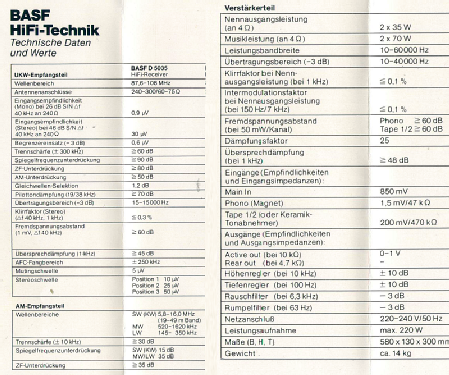 D-5035; BASF, Badische (ID = 2812463) Radio