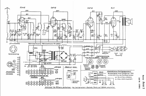 Avus 3; Becker, Max Egon, (ID = 123739) Car Radio