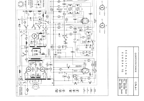 Europa TG/LMK; Becker, Max Egon, (ID = 502798) Car Radio