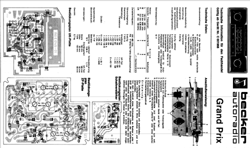 Grand Prix LMKU; Becker, Max Egon, (ID = 691778) Car Radio