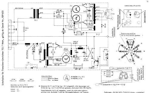 Transistor-Umrichter TG 7 Watt; Becker, Max Egon, (ID = 1738676) mod-past25
