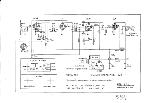 Colt 5B4; Bell Radio- (ID = 281668) Radio