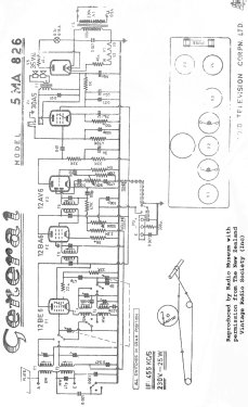 General Gordon 5MA 826; Bell Radio- (ID = 2826140) Radio