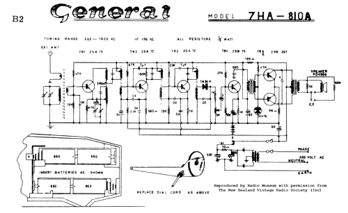 General Wellington 7HA-810A; Bell Radio- (ID = 2968708) Radio