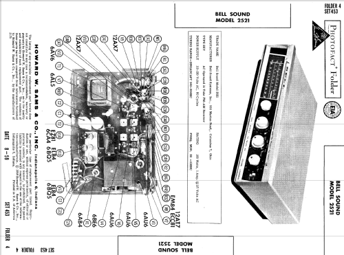 Hi Fidelity 2521; Bell Sound Systems; (ID = 602243) Radio