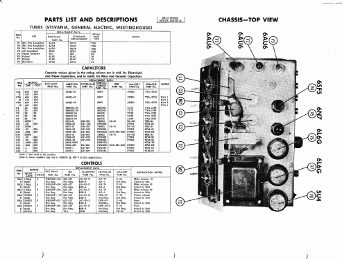 PA3725-B ; Bell Sound Systems; (ID = 439948) Ampl/Mixer