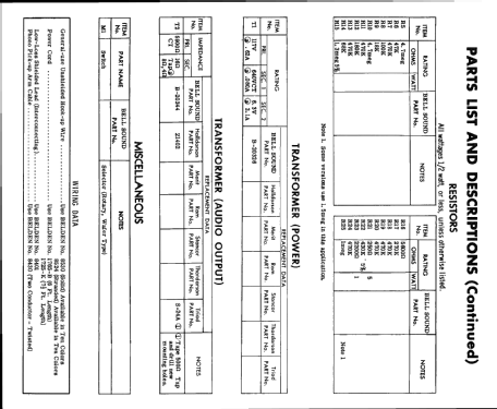 Pacemaker 2285 ; Bell Sound Systems; (ID = 2605593) Ampl/Mixer