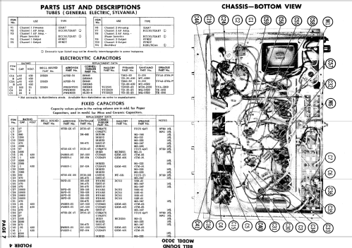 Stereophonic 3030; Bell Sound Systems; (ID = 641929) Verst/Mix