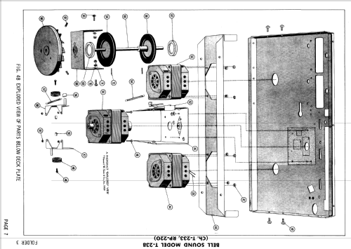 T-238 Ch=T-233 Ch=RP-220; Bell Sound Systems; (ID = 612750) Reg-Riprod