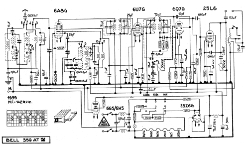 Radiobell 359AT; Bell Telephone Mfg. (ID = 1068217) Radio