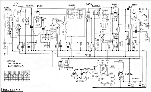 Radiobell 385 ; Bell Telephone Mfg. (ID = 1117930) Radio