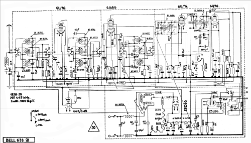 Radiobell 639 ; Bell Telephone Mfg. (ID = 1118073) Radio