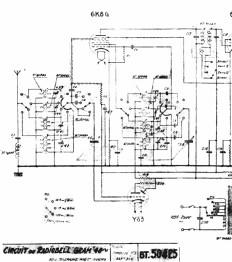 Radiobell Gram 48 ; Bell Telephone Mfg. (ID = 3110095) Radio