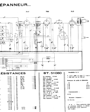 Radiobell Lyric BT 51060; Bell Telephone Mfg. (ID = 3107050) Radio