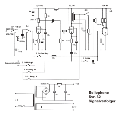 Signalverfolger Svr62; Bellophon; Berlin (ID = 886333) Equipment