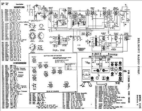 1100 Ch= Series A; Belmont Radio Corp. (ID = 328890) Radio