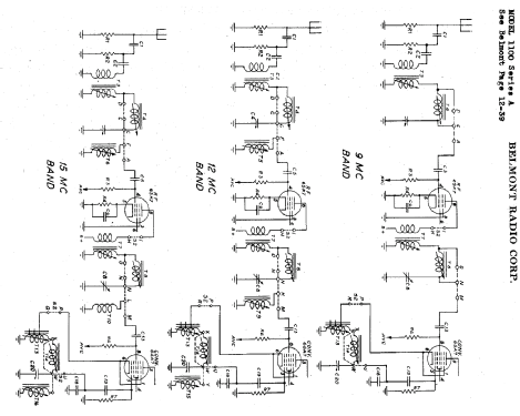 1100 Ch= Series A; Belmont Radio Corp. (ID = 328893) Radio