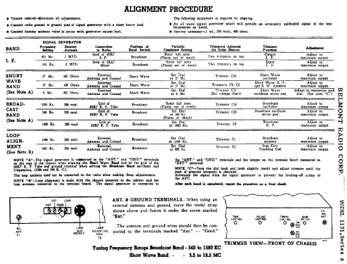 1131 Ch= Series A; Belmont Radio Corp. (ID = 328922) Radio