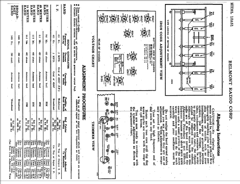 12A51 ; Belmont Radio Corp. (ID = 321464) Radio