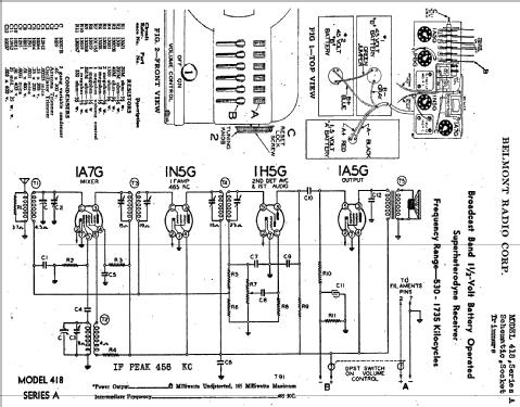 418 Ch= Series A; Belmont Radio Corp. (ID = 321861) Radio