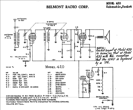 420 ; Belmont Radio Corp. (ID = 321863) Radio