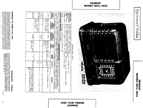 4B112 ; Belmont Radio Corp. (ID = 452937) Radio