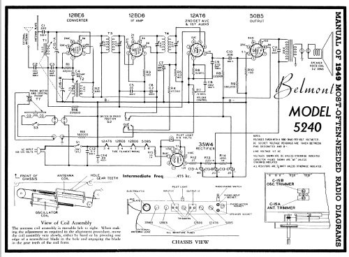 5240 Ch= Series A; Belmont Radio Corp. (ID = 93663) Radio