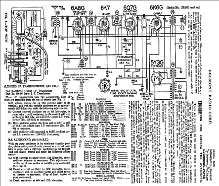 526 'Scotty' ; Belmont Radio Corp. (ID = 322792) Radio