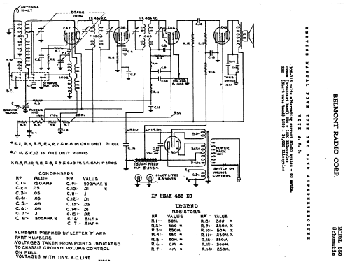 550 ; Belmont Radio Corp. (ID = 323174) Radio